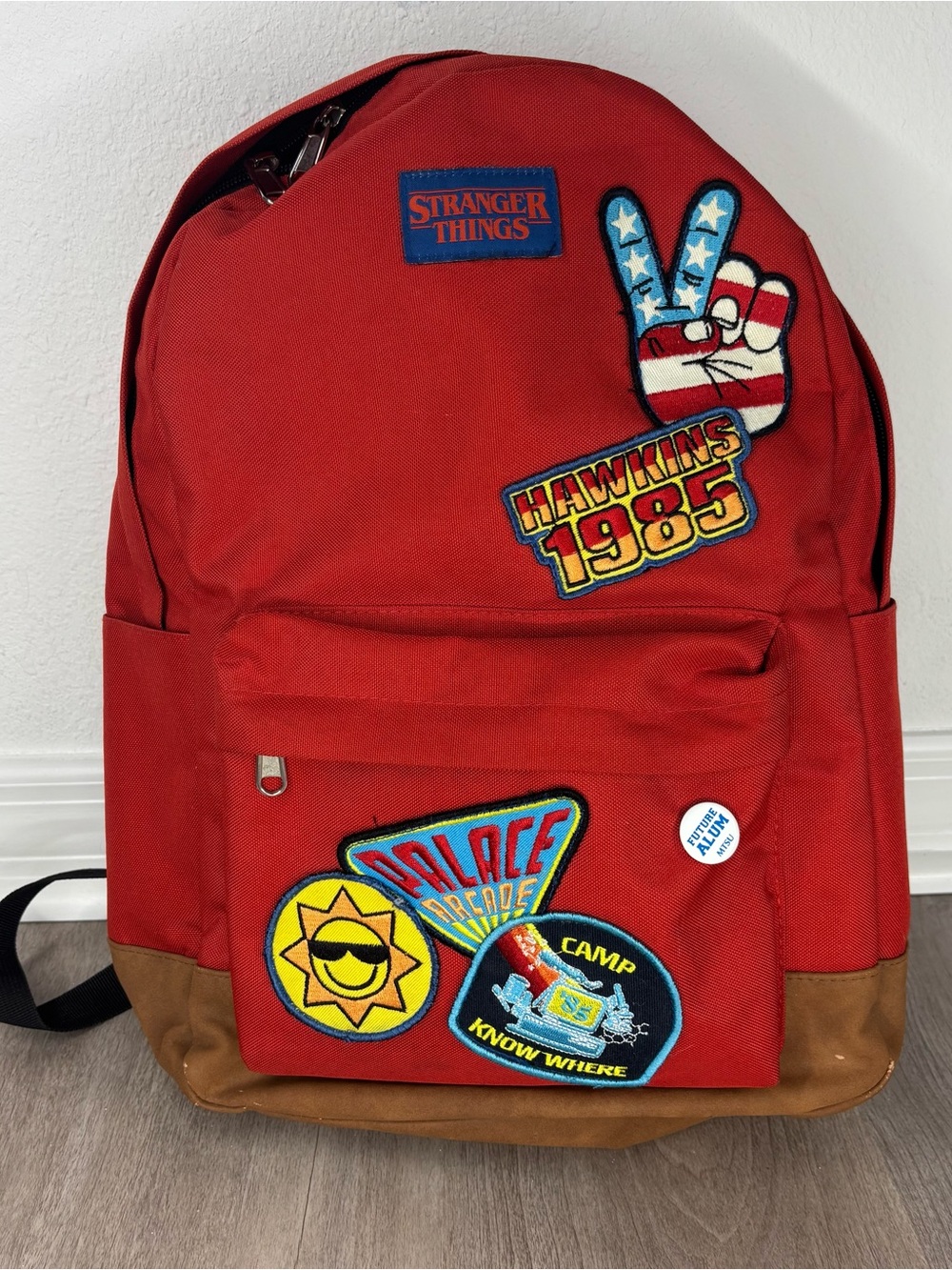 Stranger Things Hawkins 1985 Backpack Retro 80s Style